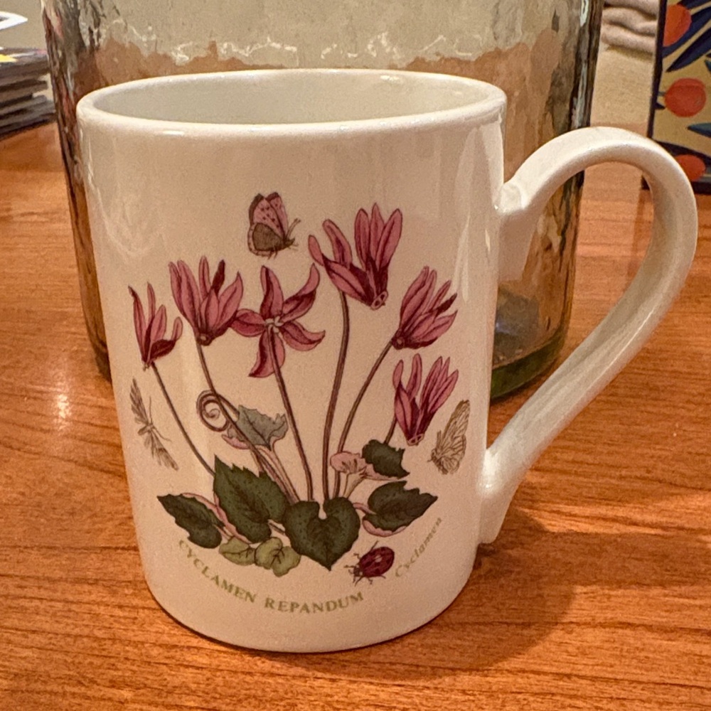 Portmeirion ‚The Botanic Garden’ Floral Off White Mug
